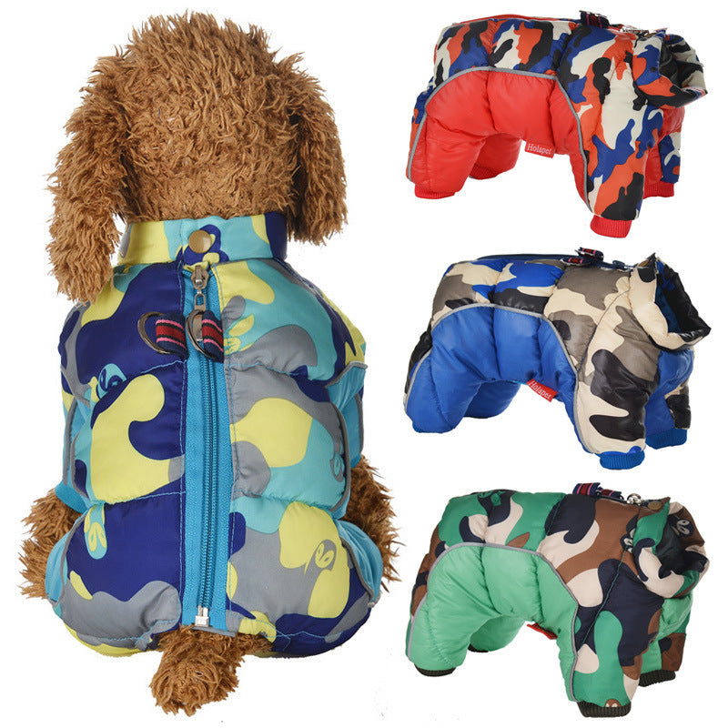 Super Warm Waterproof Coat for Small Dogs and Puppies