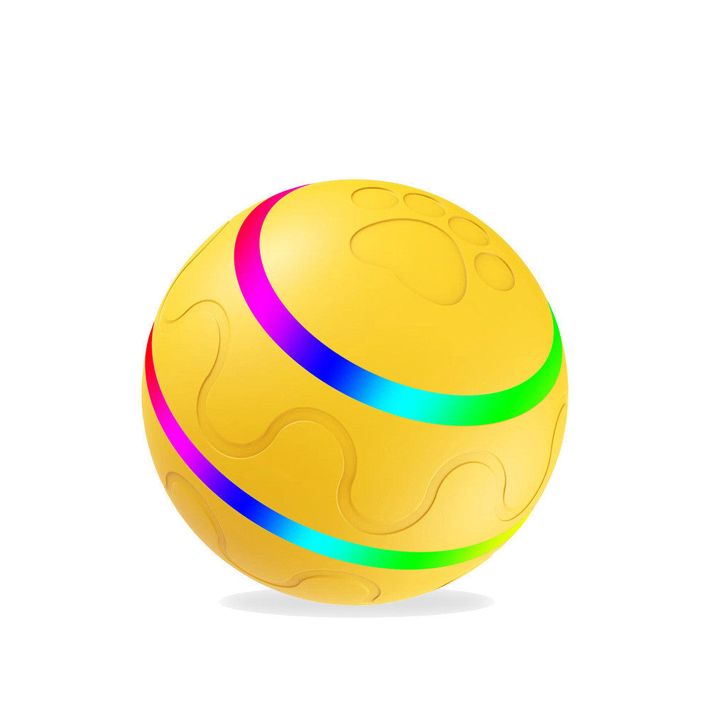 Self Rotating Intelligent Ball Toy for Cats