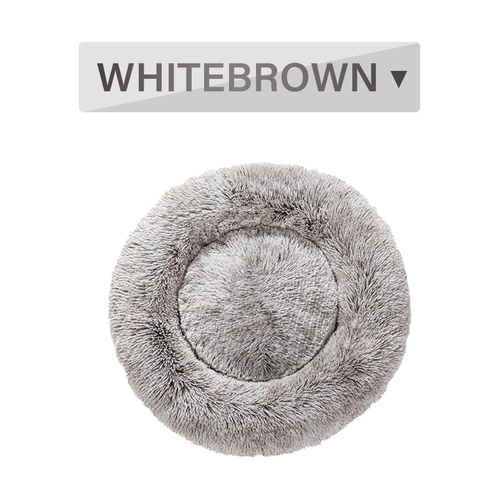 Fluffy Donut Dog Bed - Machine Washable