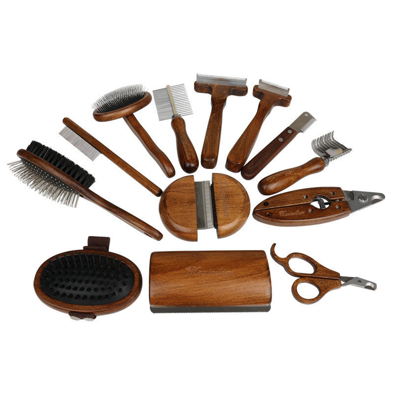 Premium Solid Wood Grooming Collection