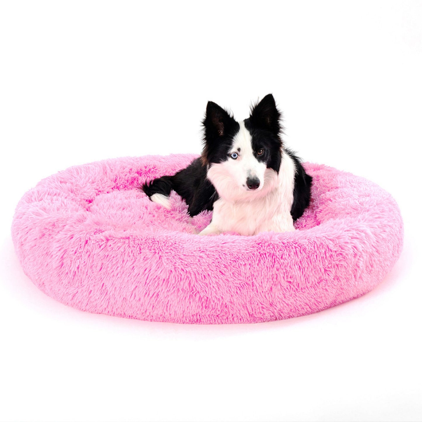 Fluffy Donut Dog Bed - Machine Washable