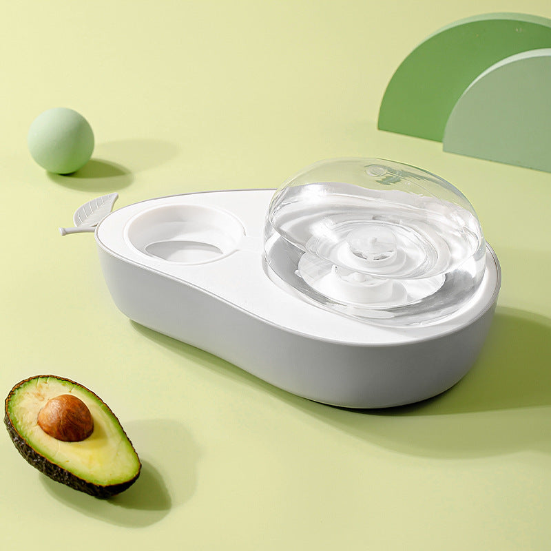 Avocado Automatic Feeder Bowl for Cats and Dogs