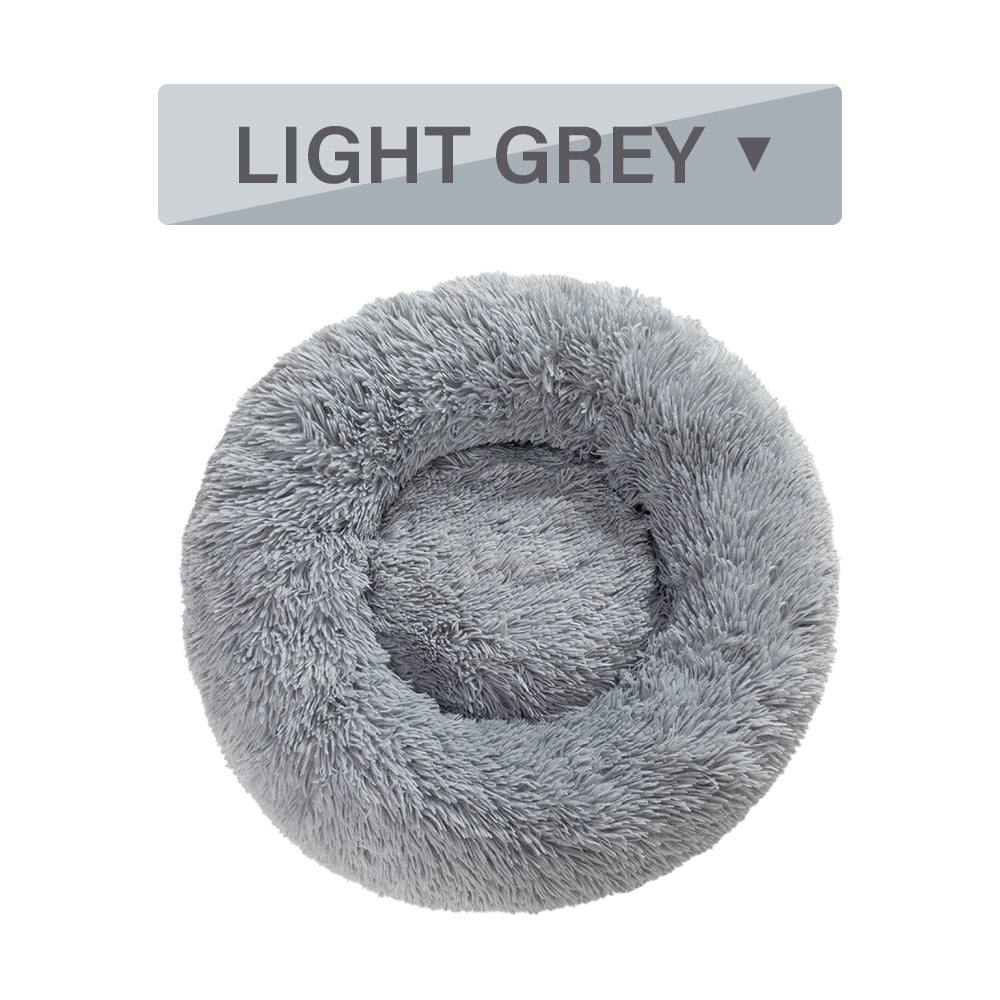 Fluffy Donut Dog Bed - Machine Washable