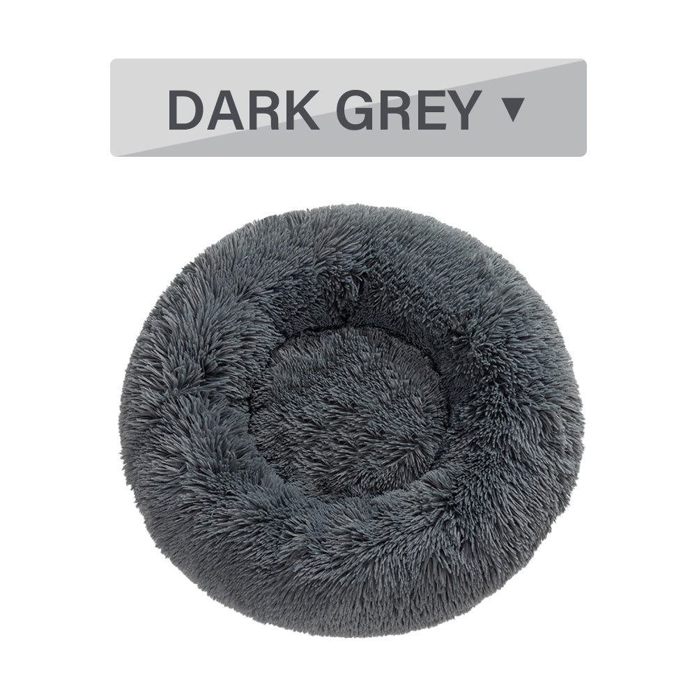 Fluffy Donut Dog Bed - Machine Washable