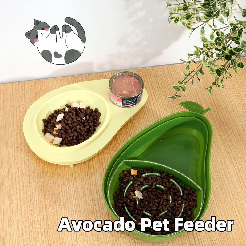 Avocado Automatic Feeder Bowl for Cats and Dogs