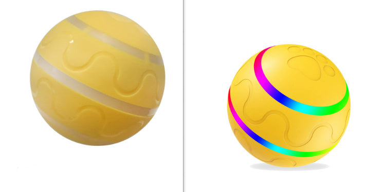 Self Rotating Intelligent Ball Toy for Cats