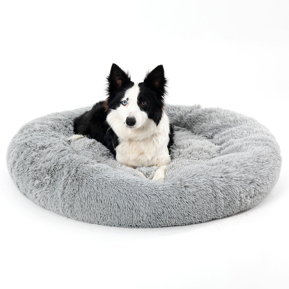 Fluffy Donut Dog Bed - Machine Washable