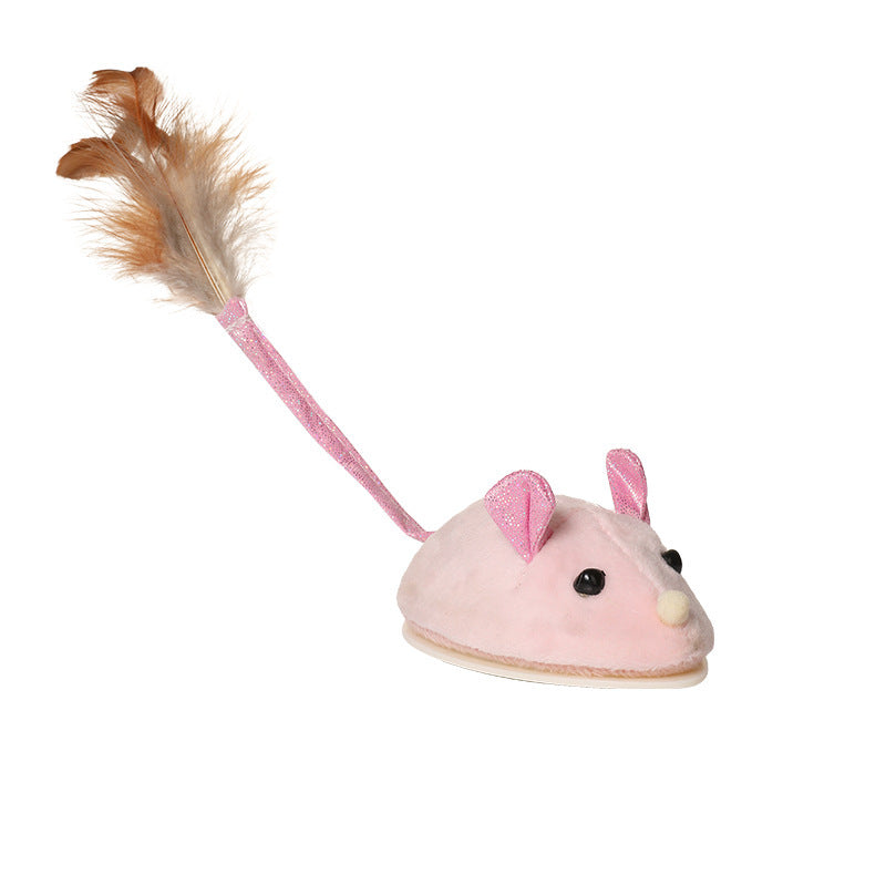 Electric Moving Mouse Cat Toy
