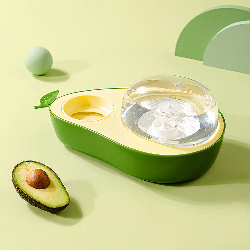 Avocado Automatic Feeder Bowl for Cats and Dogs